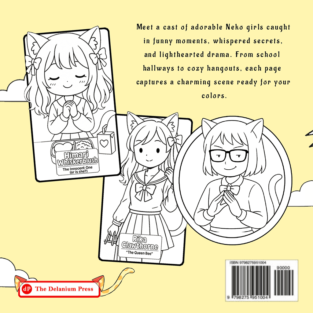 Neko Gossip Secrets - Neko Girls Coloring Drama