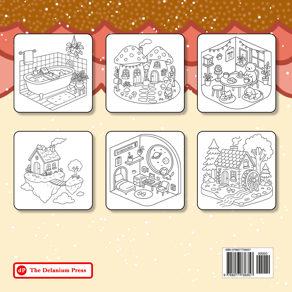 Cozy Nooks - Coloring Book