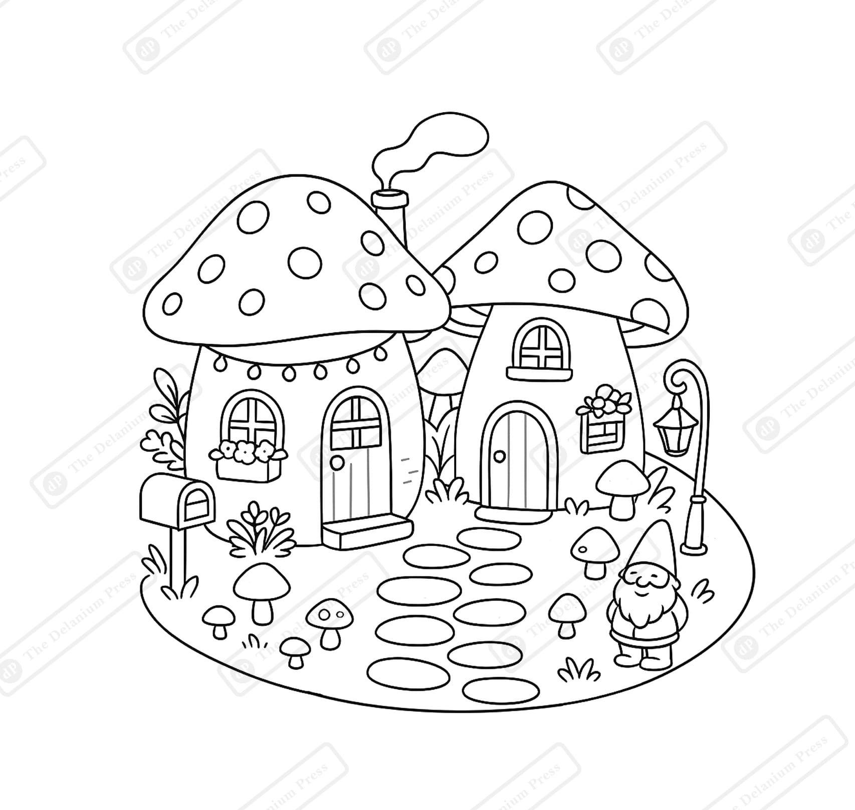 Cozy Nooks - Coloring Book