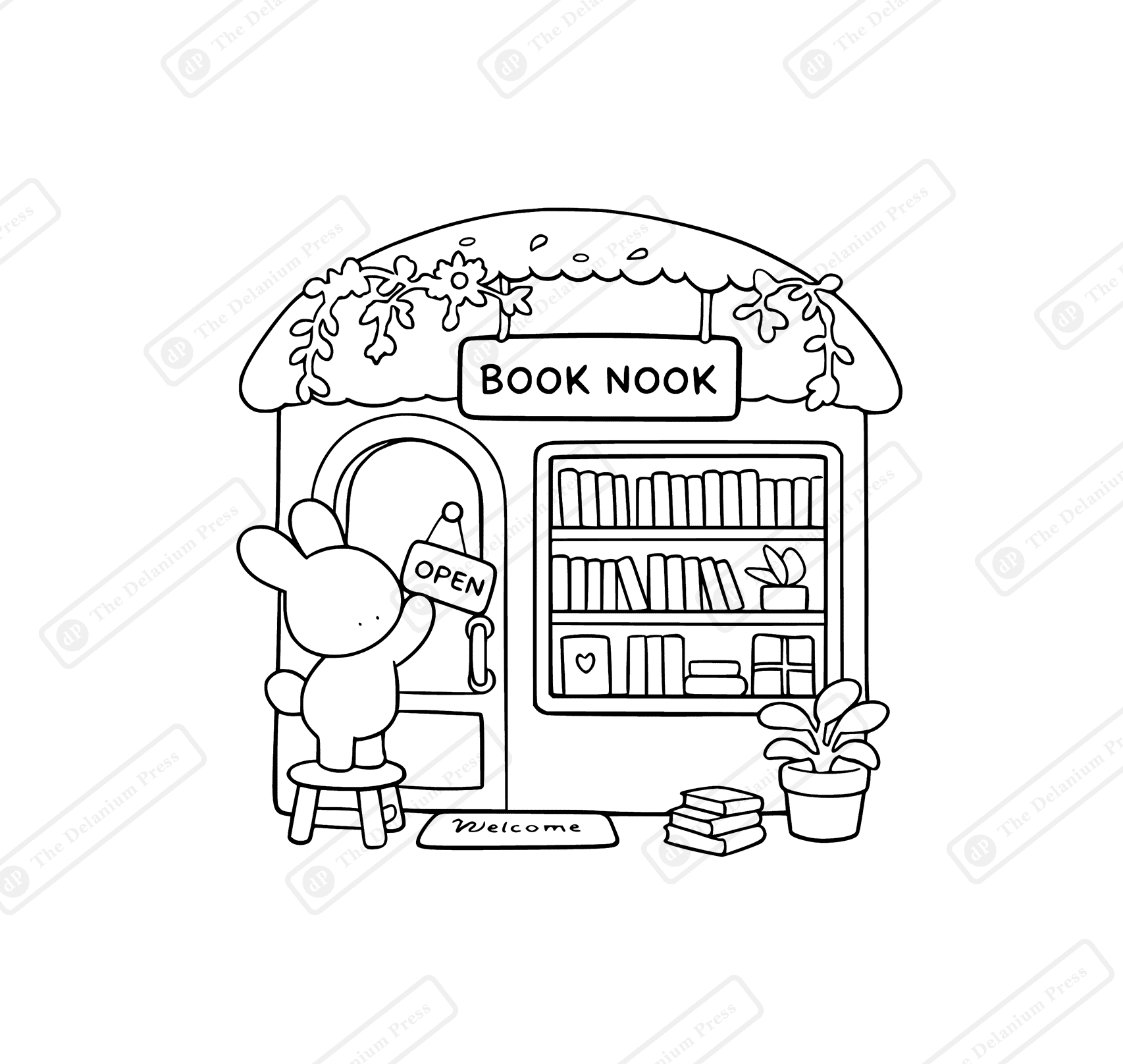 The Fofinhos - Cute & Easy Coloring Book